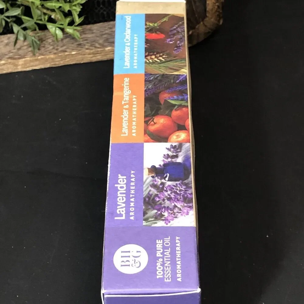 Better Homes & Gardens 3 Pack Pure Essential Oil Lavender Tangerine Cedarwood